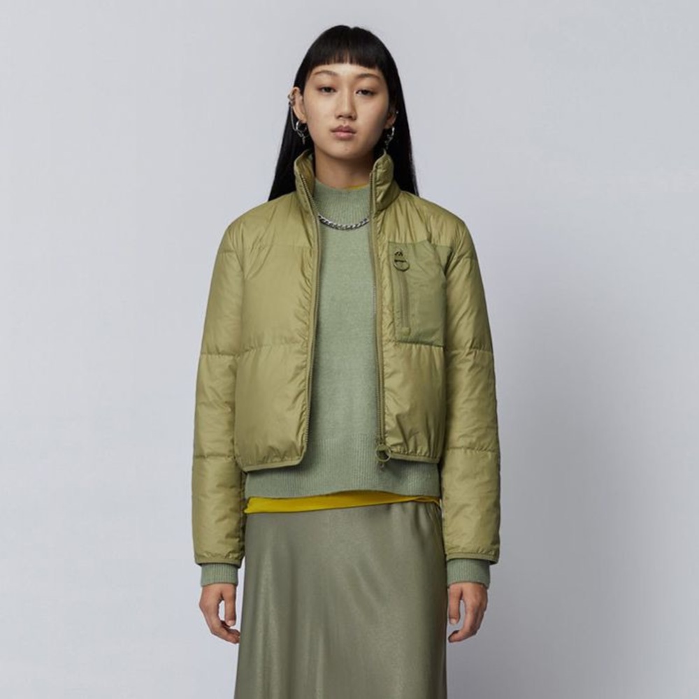 The Arrivals Aelo Camp Jacket in Light Army Green, XS